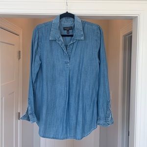 Banana Republic denim tunic